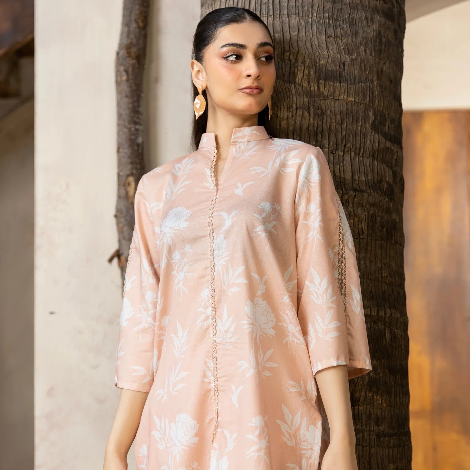 2 Piece Printed Stitched Lawn Suits