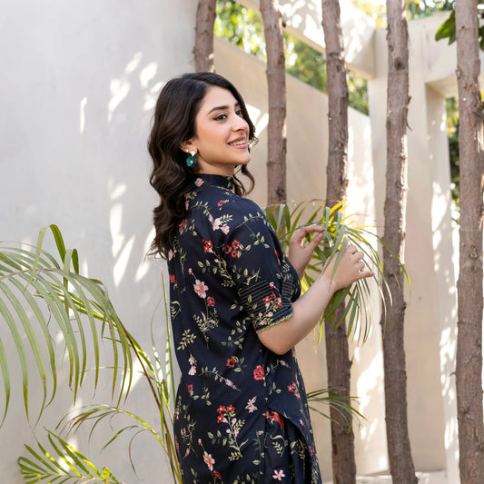 2 Piece printed Stitched Lawn Suit