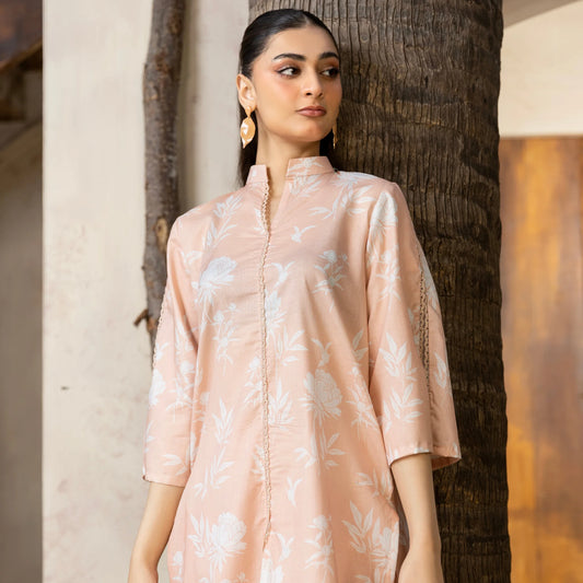 2 Piece printed Stitched Lawn Suit