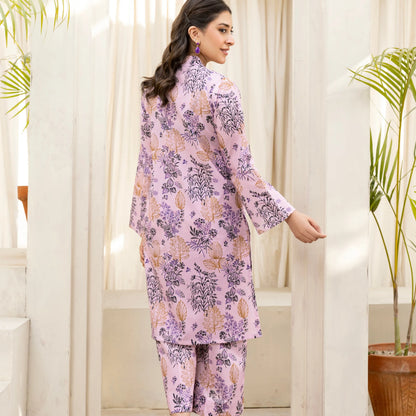 2 Piece printed Stitched Lawn Suit